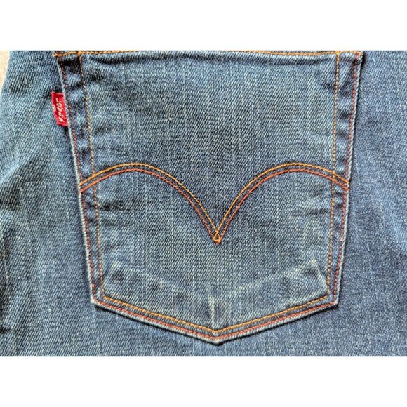 Levis Womens Boot Cut 515 Jeans Size 14L Medium Blue Denim Classic Fit - Picture 3 of 7